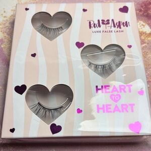 Red Aspen Luxe False Lash Set- Heart to Heart